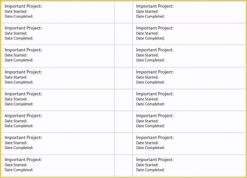 Free Template for Avery 5366 File Folder Labels Of the Patible with Avery Label Template 5366