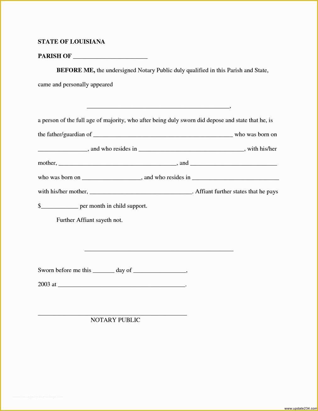 Free Template for Child Support Agreement Of Child Support Agreement Template Free Download Stunning