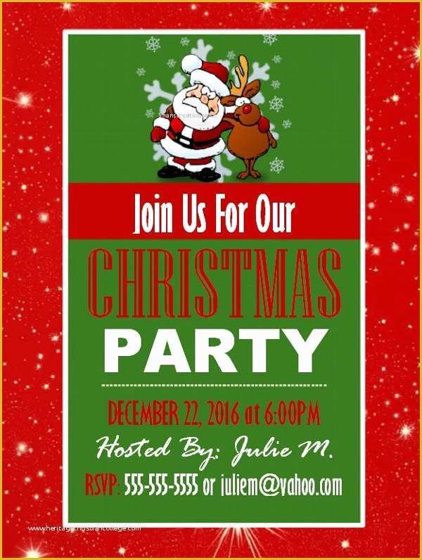 Free Template for Holiday Party Flyer Of event Flyer Templates Free Sample Example format