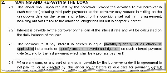 Free Template for Loan Agreement Between Friends Of 5 Example Of A Loan Agreement Between Friends