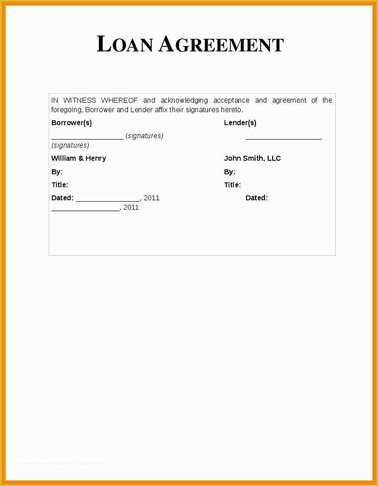 Free Template for Loan Agreement Between Friends Of Sample Loan Agreement Between Friends 4 Sample Personal