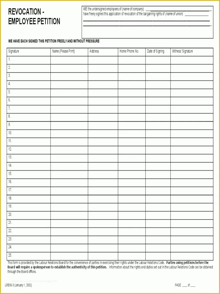 free-template-for-petition-signatures-of-petition-form-template-sample