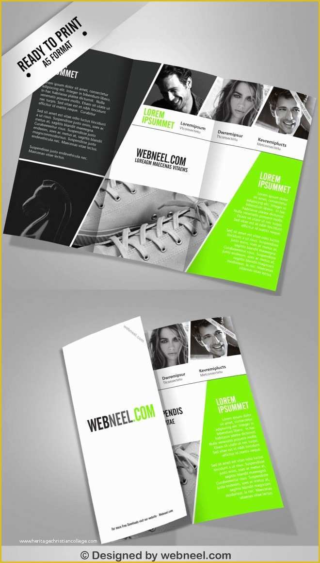 Free Template Of A Brochure Of 15 Free Corporate Bifold and Trifold Brochure Templates