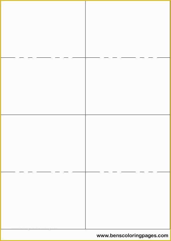 Free Template to Make Flash Cards Of Printable Small Flashcard Template