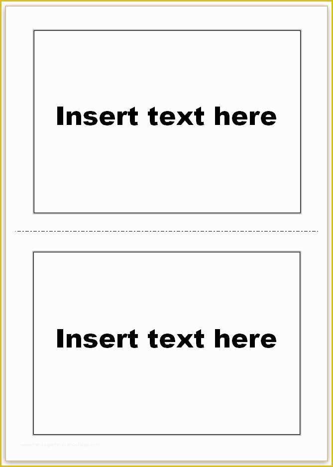 Free Template to Make Flash Cards Of Vocabulary Flash Cards Using Ms Word