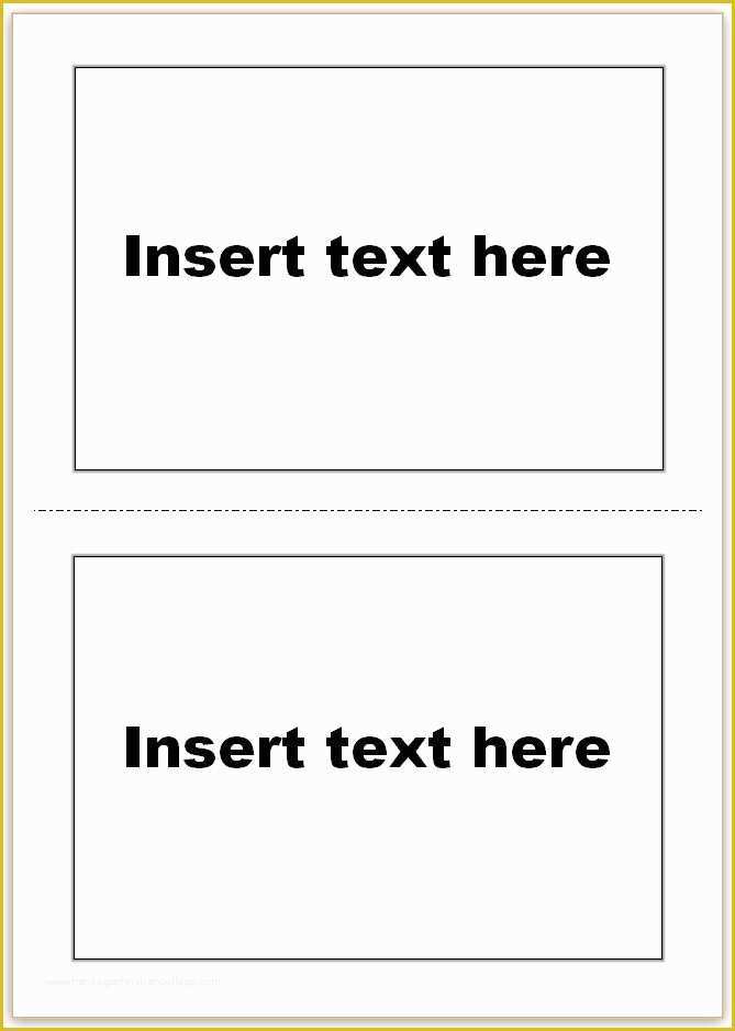 Free Template To Make Flash Cards Of Vocabulary Flash Cards Using Ms 