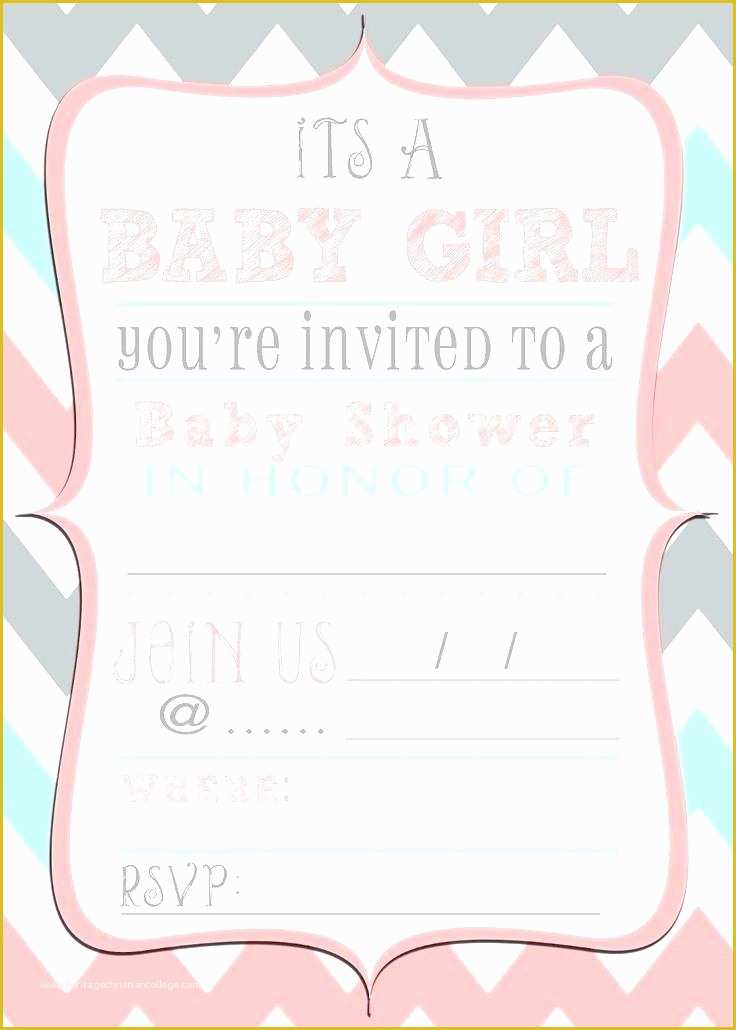 Free Templates for Baby Shower Favors Of Baby Shower Invite Template Downloadable Baby Shower