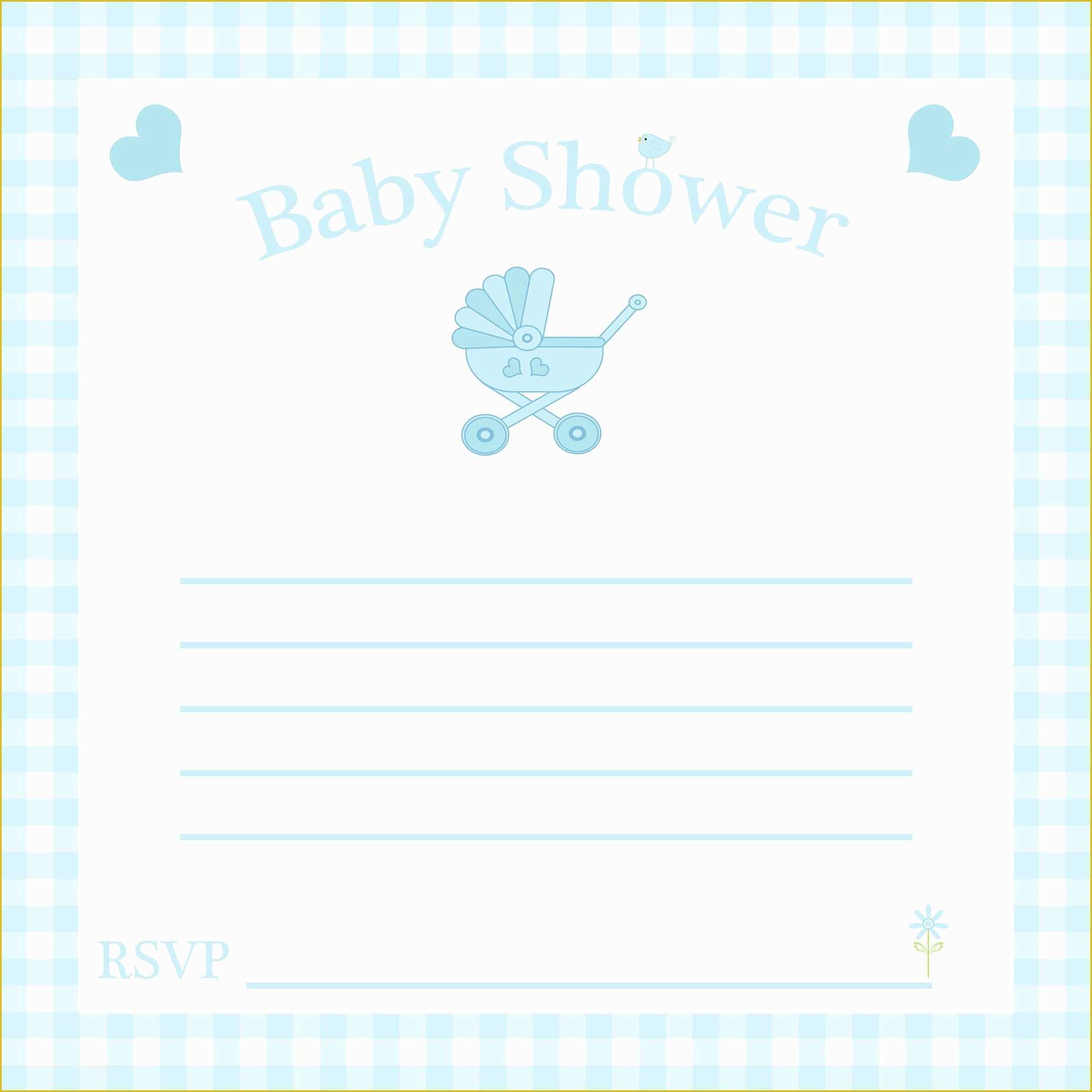 Free Templates for Baby Shower Favors Of Free Baby Invitation Template Free Baby Shower