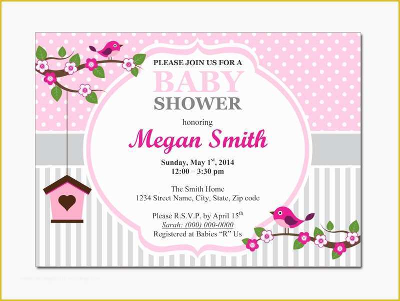 Free Templates for Baby Shower Favors Of Free Editable Baby Shower Invitations Templates Party Xyz