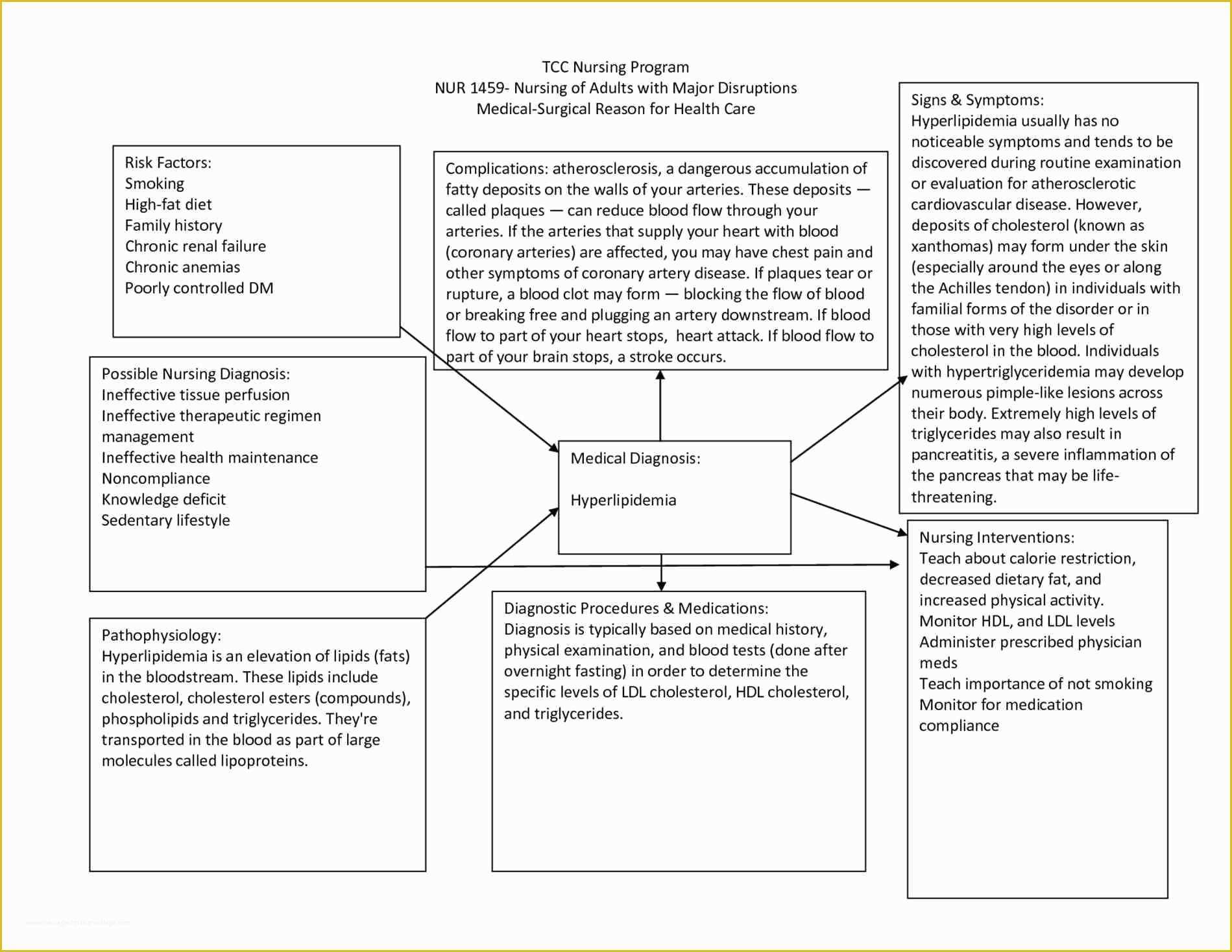 Free Templates for Care Maps Of 11 12 Concept Map Template for Nursing