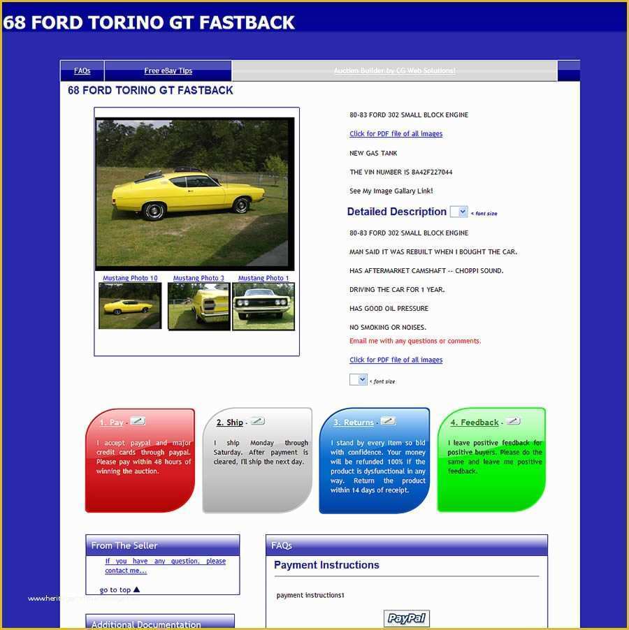 Free Templates for Ebay Auctions Of Professional Custom Ebay Template Design Services by Cg