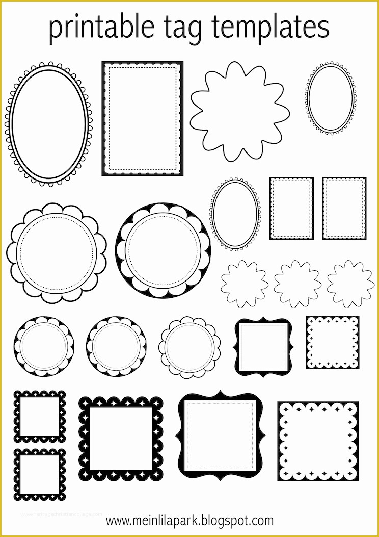 Free Templates for Labels and Tags Of Free Printable Tag Templates for Diy Tags Ausdruckbare