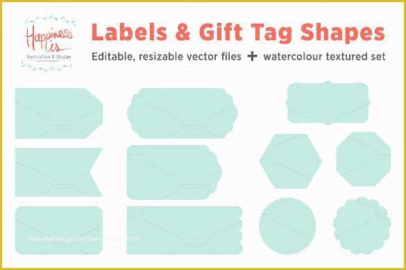 Free Templates for Labels and Tags Of Gift Tag Template 27 Free Printable Vector Eps Psd