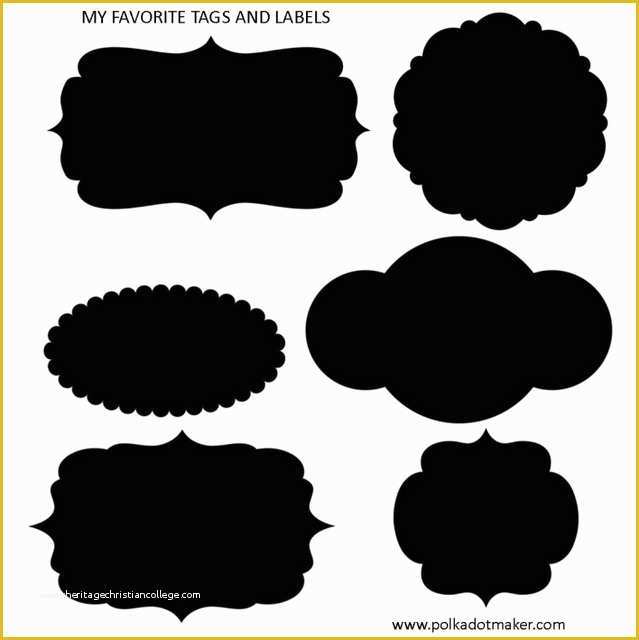 Free Templates for Labels and Tags Of Template Tag and Label Use Chalkboard Contact Paper and