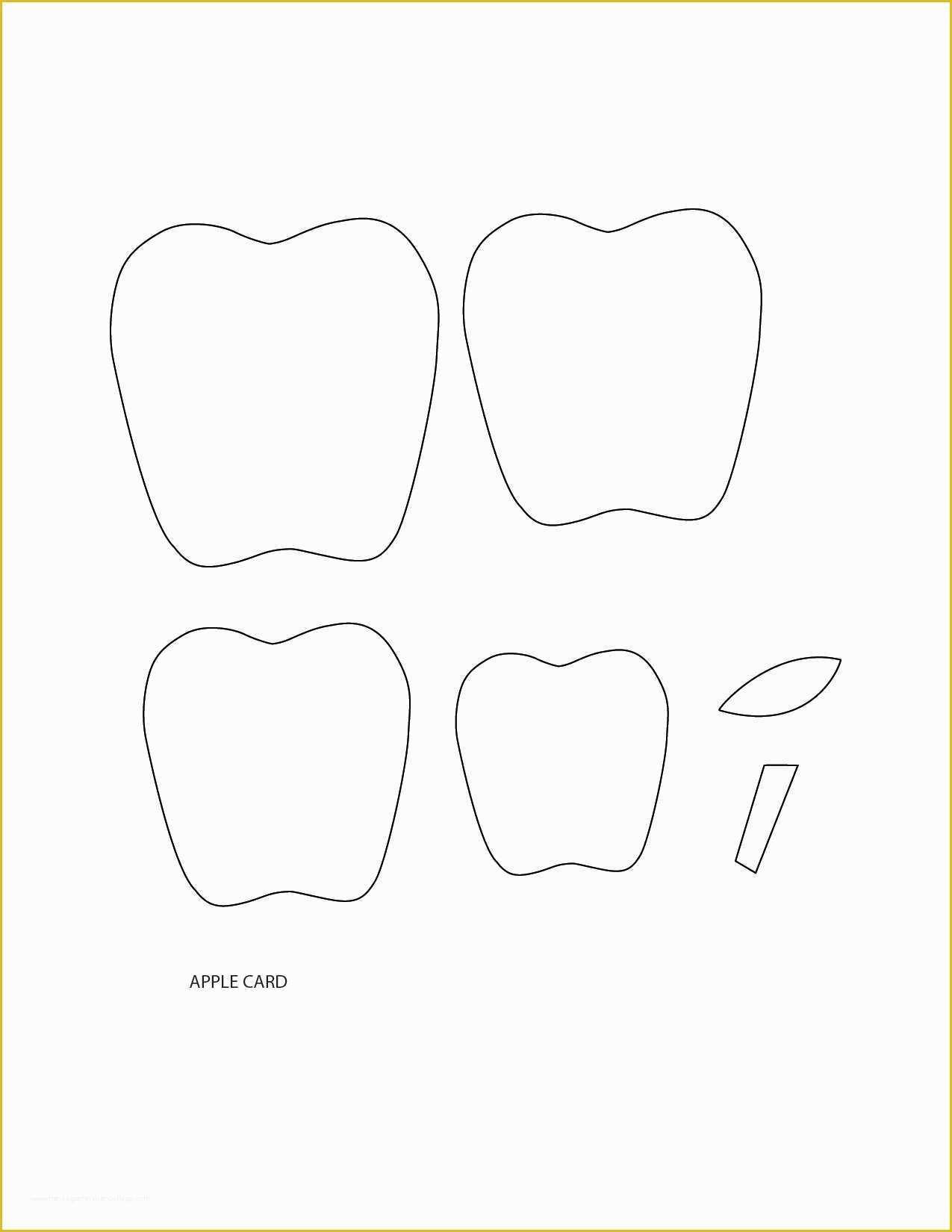 Free Templates for Mac Of Best S Of Small Apple Pattern Printable Free