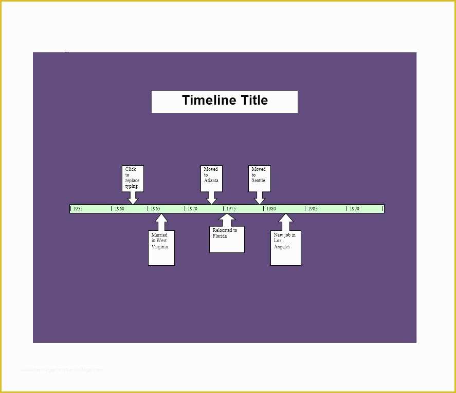Free Templates Free Download Of 33 Free Timeline Templates Excel Power Point Word