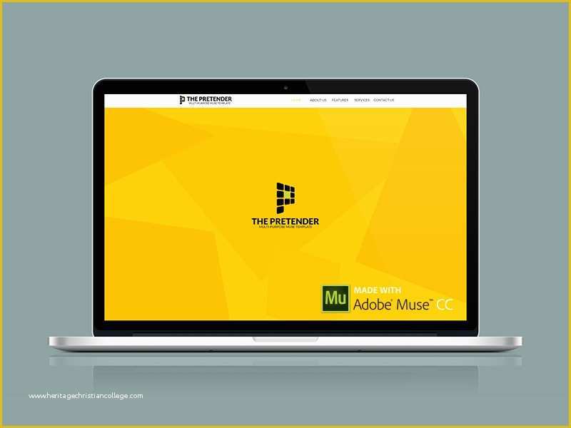 Free Templates Muse Of 25 Free Muse Templates – Creative Website themes and