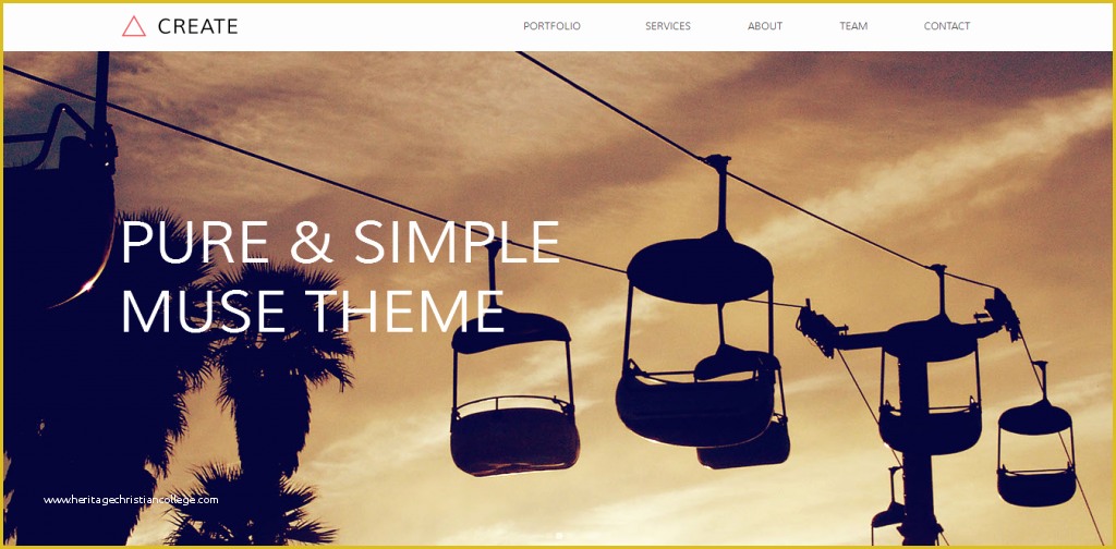 Free Templates Muse Of 48 Best Adobe Muse Templates