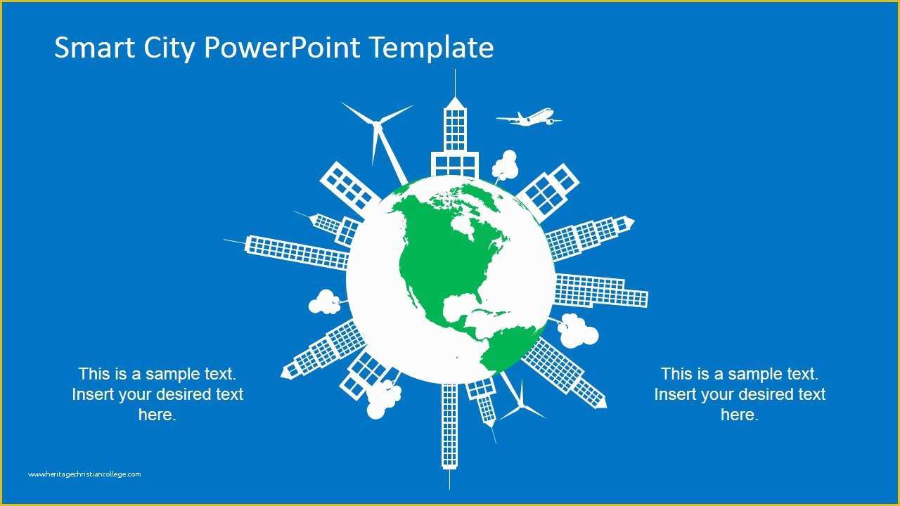 Free Templates Powerpoint Of Smart City Powerpoint Template Slidemodel