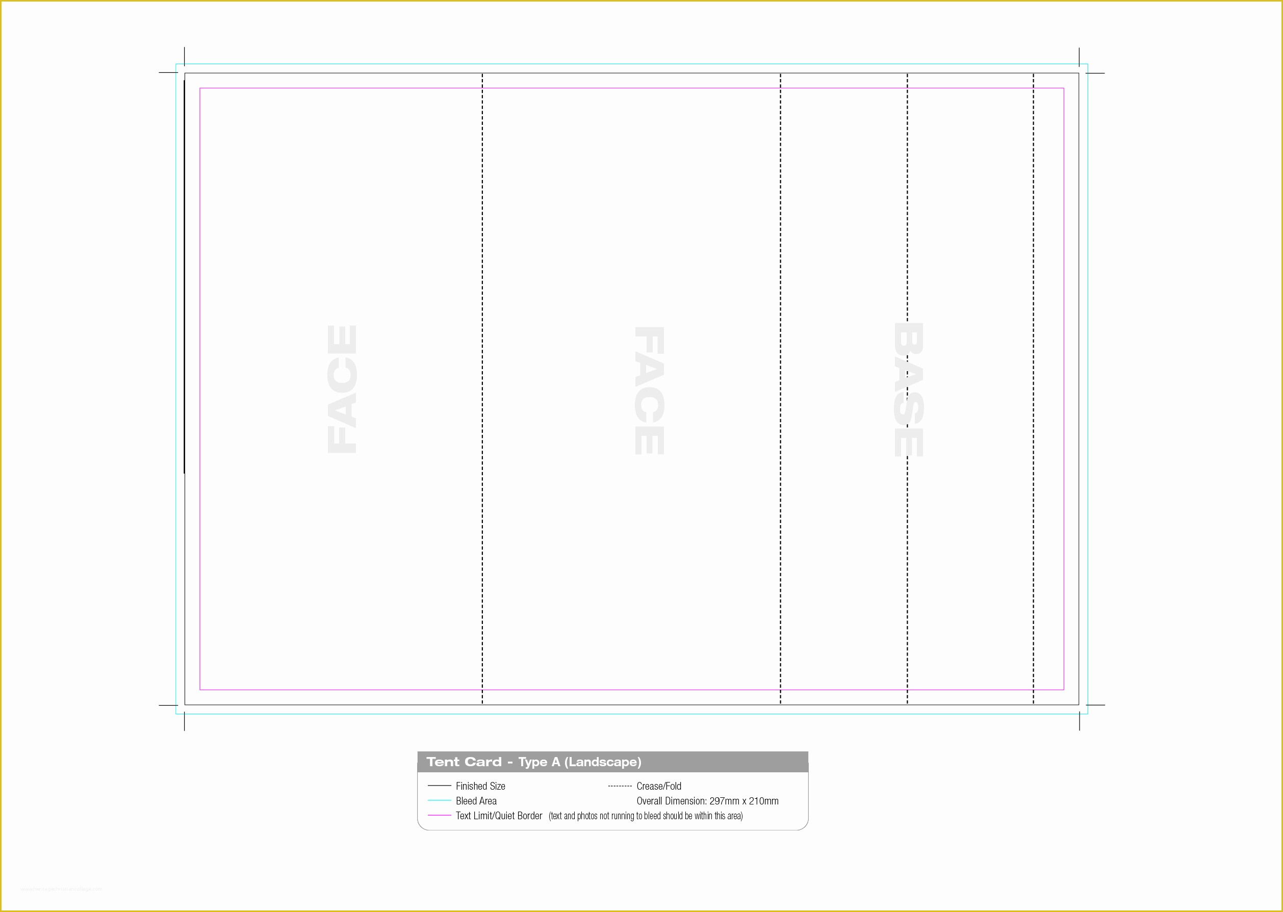 Free Tent Card Template Of Tent Card Template