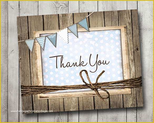 Free Thank You Card Template Of 105 Thank You Cards Free Printable Psd Eps Word Pdf