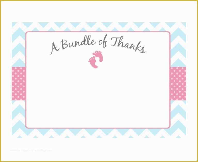 Free Thank You Card Template Of 30 Free Printable Thank You Card Templates Wedding