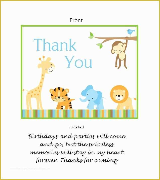 Free Thank You Card Template Of 30 Free Printable Thank You Card Templates Wedding