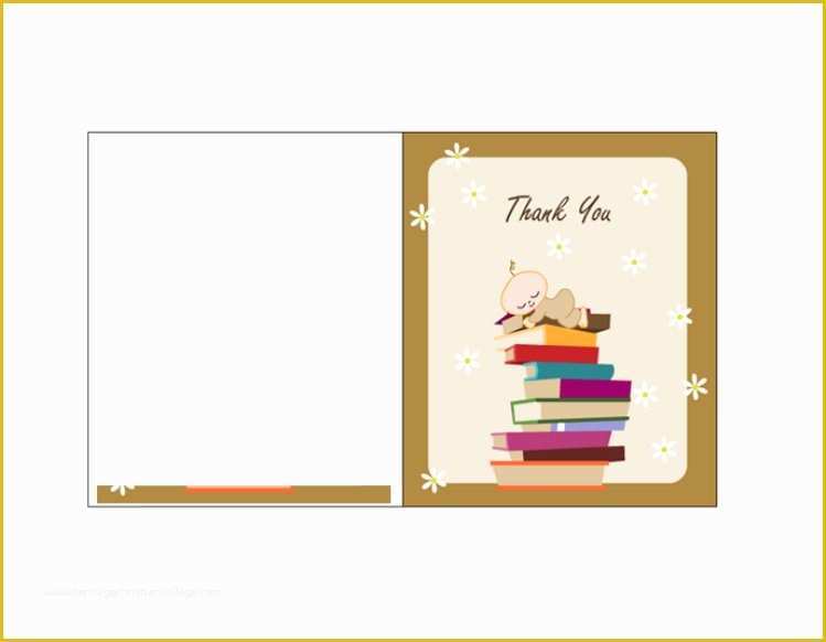 Free Thank You Card Template Of 30 Free Printable Thank You Card Templates Wedding