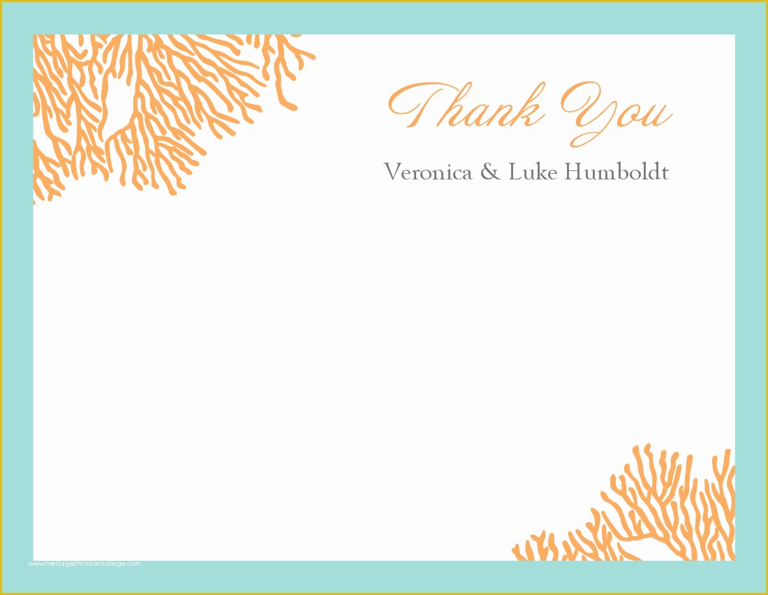 Free Thank You Card Template Of Thank You Template