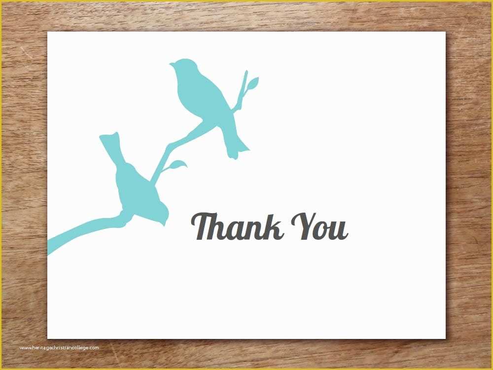 Free Thank You Card Template Word Of 6 Thank You Card Templates Word Excel Pdf Templates