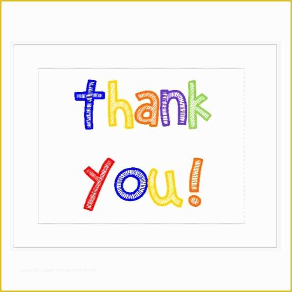 Free Thank You Card Template Word Of Design and Print Your Own Thank You Cards with these Ms