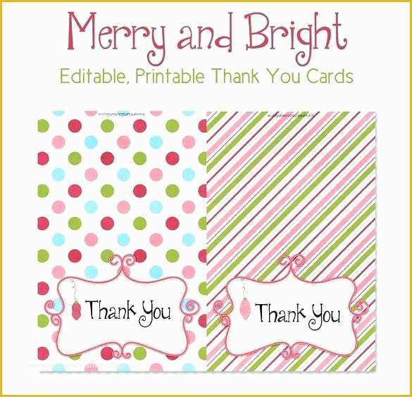 Free Thank You Card Template Word Of Thank You Card Design Template