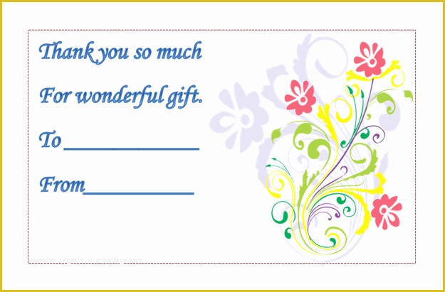 Free Thank You Card Template Word Of Thank You Card Template Microsoft 