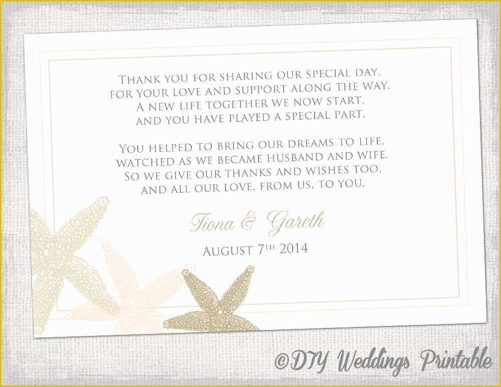 Free Thank You Card Template Word Of Wedding Thank You Card Template Thank You Card Template
