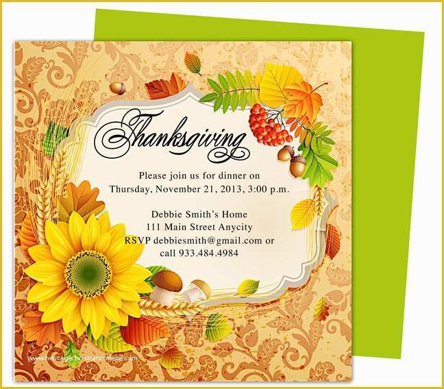 Free Thanksgiving Invitation Templates Of Thanksgiving Invitation Template – orderecigsjuicefo