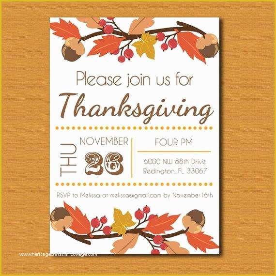 Free Thanksgiving Invitation Templates Of Thanksgiving Invitation Thanksgiving Invite