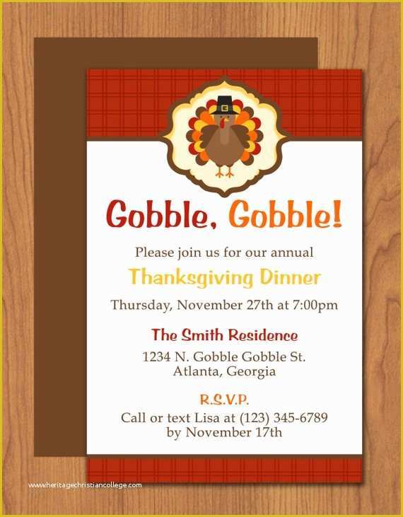 Free Thanksgiving Invitation Templates Of Thanksgiving Turkey Invitation Editable Template Microsoft