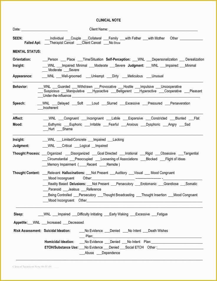 Free therapy Notes Template Of 1000 Ideas About soap Note On Pinterest