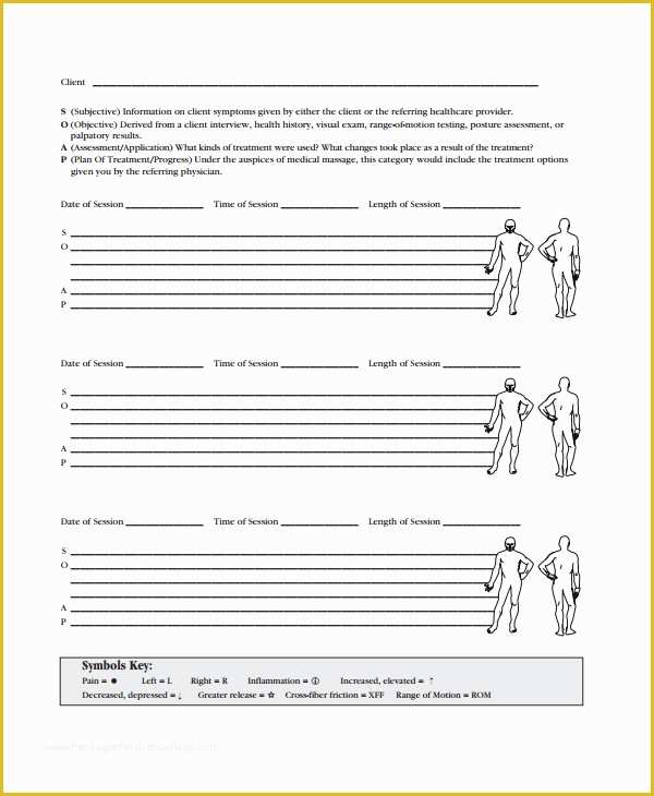 Free therapy Notes Template Of 15 soap Note Examples Free Sample Example format