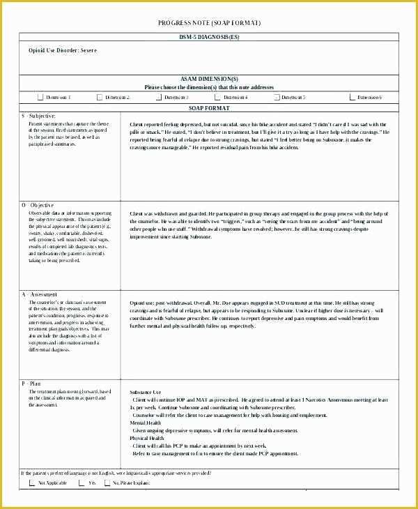 Free therapy Notes Template Of New therapy Progress Note Template Examples Best Popular