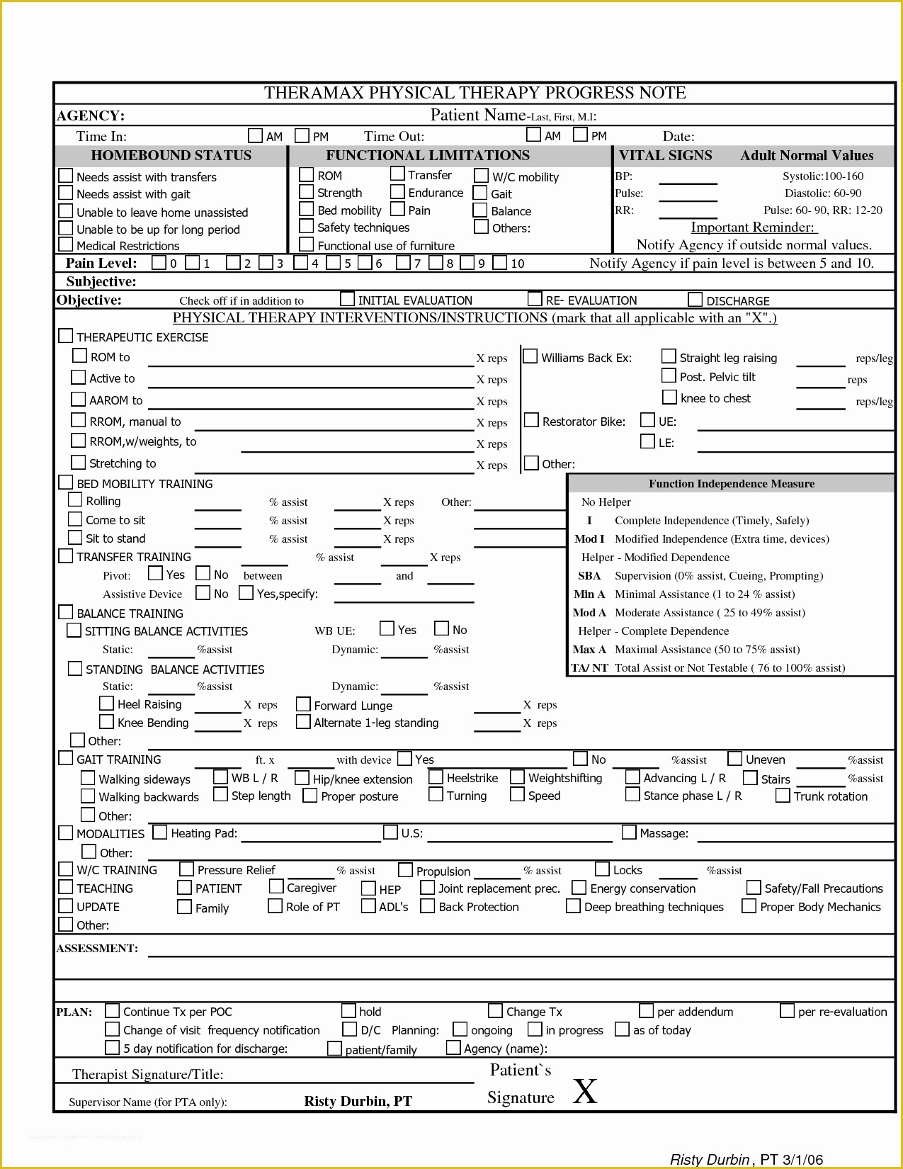 Free therapy Notes Template Of Physical therapy Progress Note Template