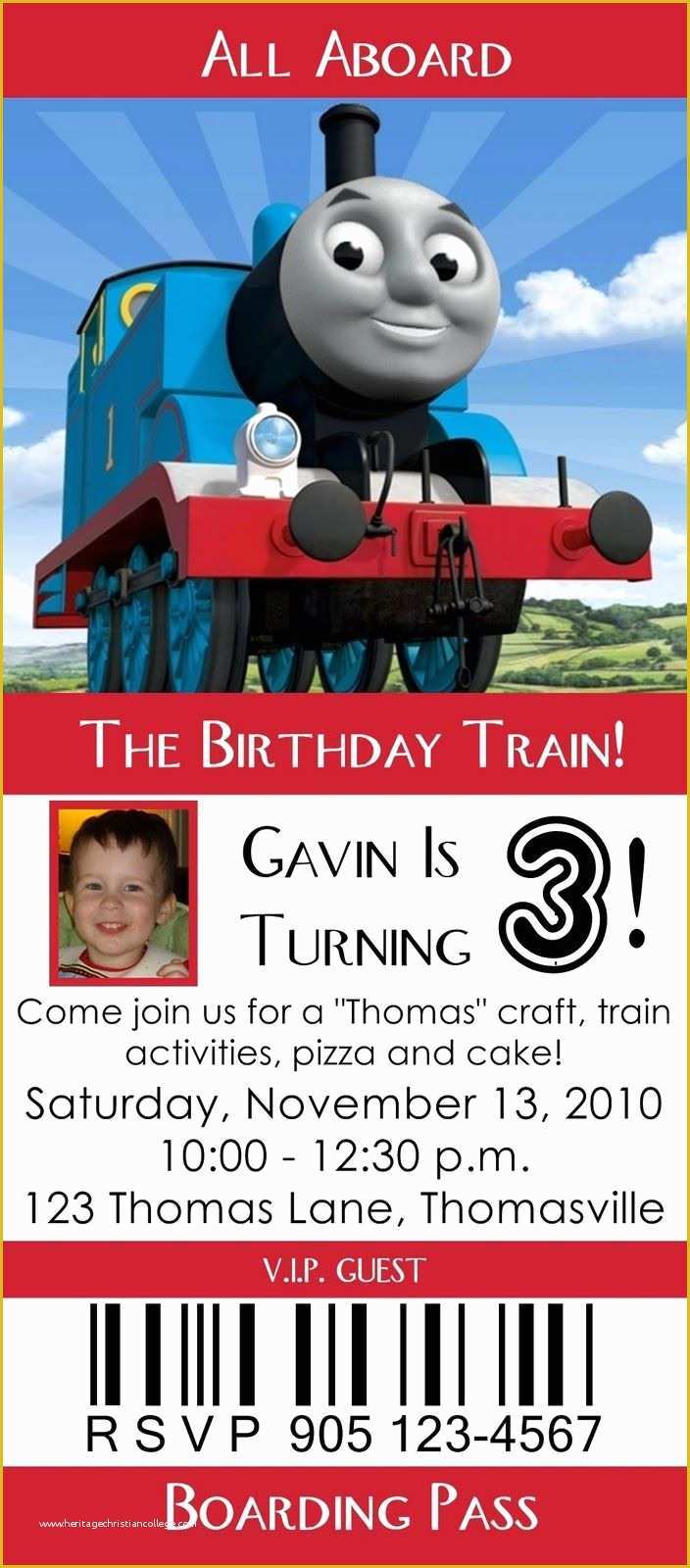 Free Thomas the Train Invitations Template Of 92 Best Images About Thomas the Tank Engine Party On