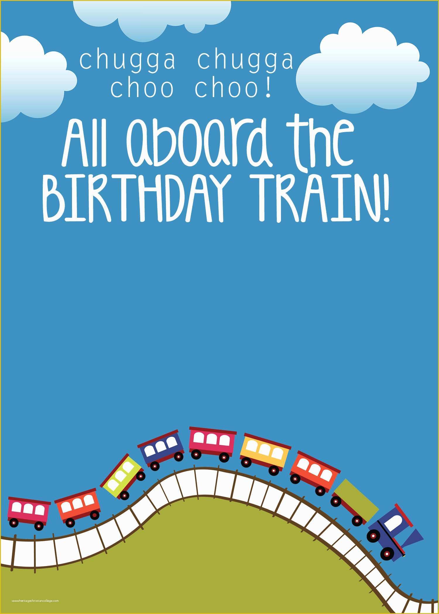 Free Thomas the Train Invitations Template Of Train Birthday Party with Free Printables How to Nest