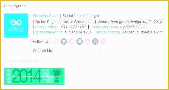 Free Thunderbird Email Signature Templates Of Business Signature Template Email Designs Templates