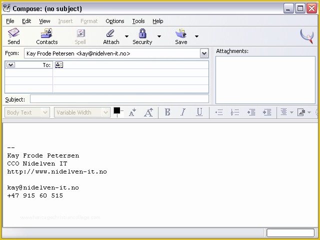 Free Thunderbird Email Signature Templates Of Download Thunderbird Edit Signature File Free