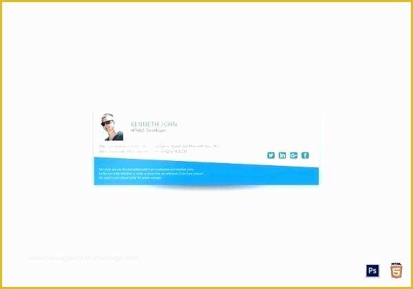 Free Thunderbird Email Signature Templates Of Email Signature Templates Download for Free View Edit