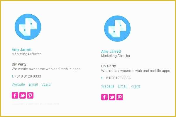 Free Thunderbird Email Signature Templates Of Email Signatures Download Use Instantly Free Outlook E