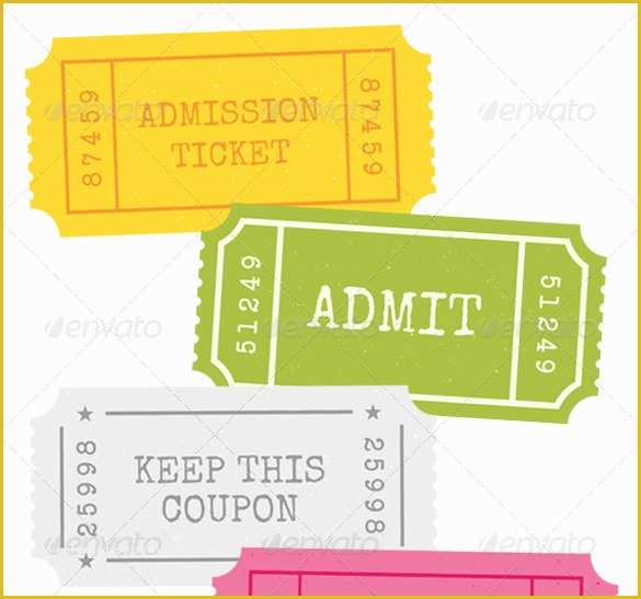 Free Ticket Stub Template Of 115 Ticket Templates Word Excel Pdf Psd Eps