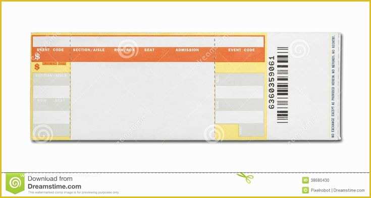 Free Ticket Stub Template Of 15 Awesome Ticketmaster Ticket Template Images