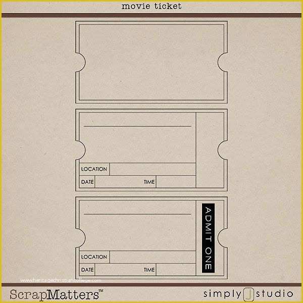 Free Ticket Stub Template Of Free Free Vintage Ticket Template Download Free Clip Art